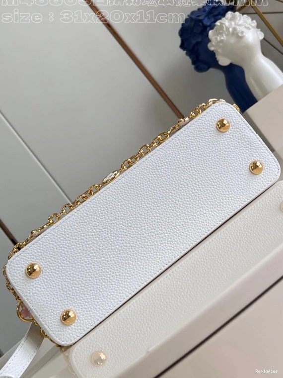 Cheap CAPUCINES LOUIS BB-31.5*20*11CM VUITTON 0816